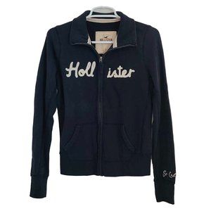 HOLLISTER Vintage Fleece Zip Up L